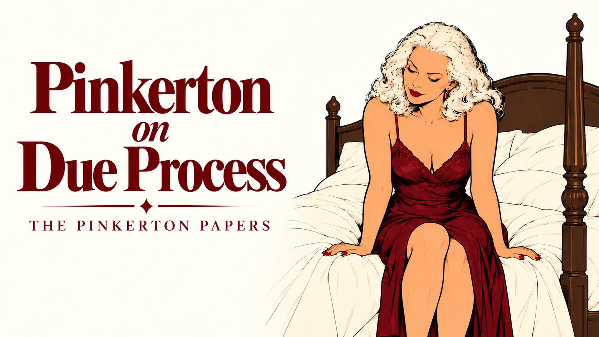 Pinkerton on Due Process opening poster